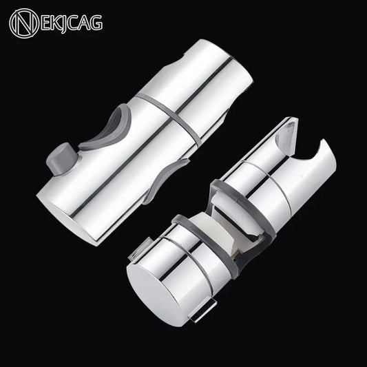 DecorBites™ Adjustable Slider Shower Head Holder Bracket Chrome Mounting Accessory