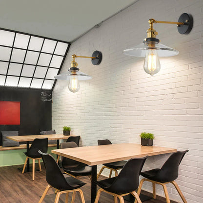 DecorBites™ Japanese Glass Wall Light Retro Modern Wall Lamps for Home Lighting