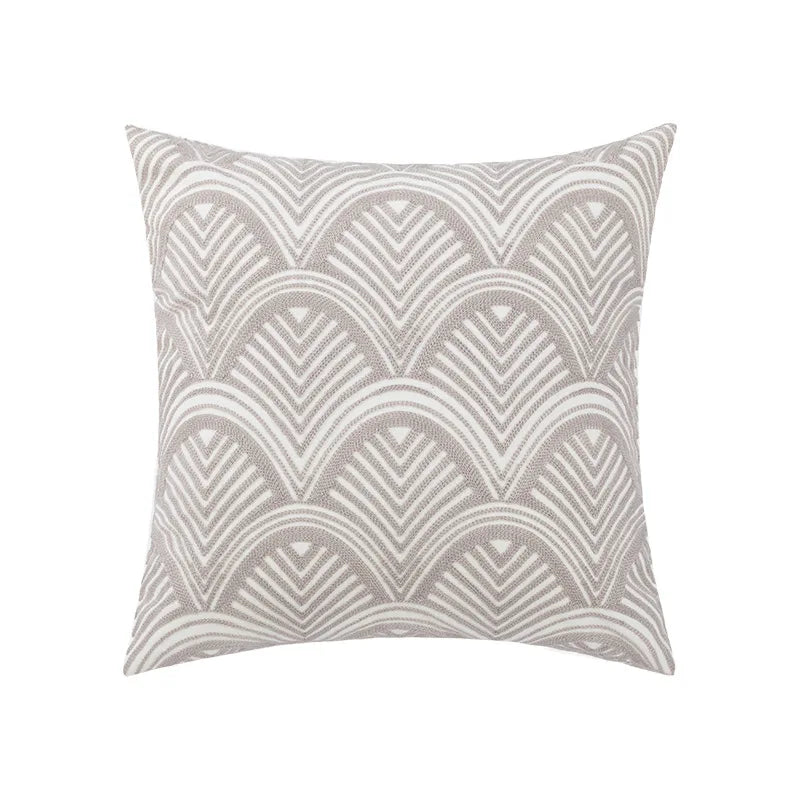 DecorBites™ Embroidered Daisy Floral Fish Pillow Cover 45x45cm/30x50cm Yellow Blue