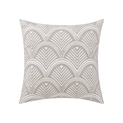 DecorBites™ Embroidered Daisy Floral Fish Pillow Cover 45x45cm/30x50cm Yellow Blue
