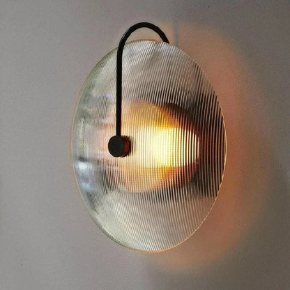 DecorBites™ Glass Stripe Gold Wall Lamp for Modern Nordic Bedroom and Bathroom Decoration