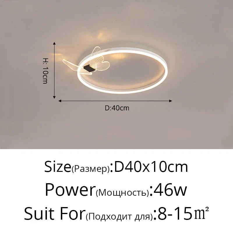 LED Modern Living Chandelier