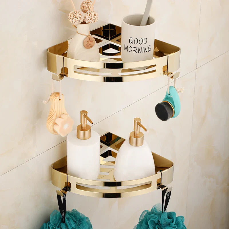 Gold Copper Hardware Set