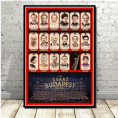 DecorBites™ Grand Budapest Hotel Minimalist Wall Poster for Stylish Home Decor