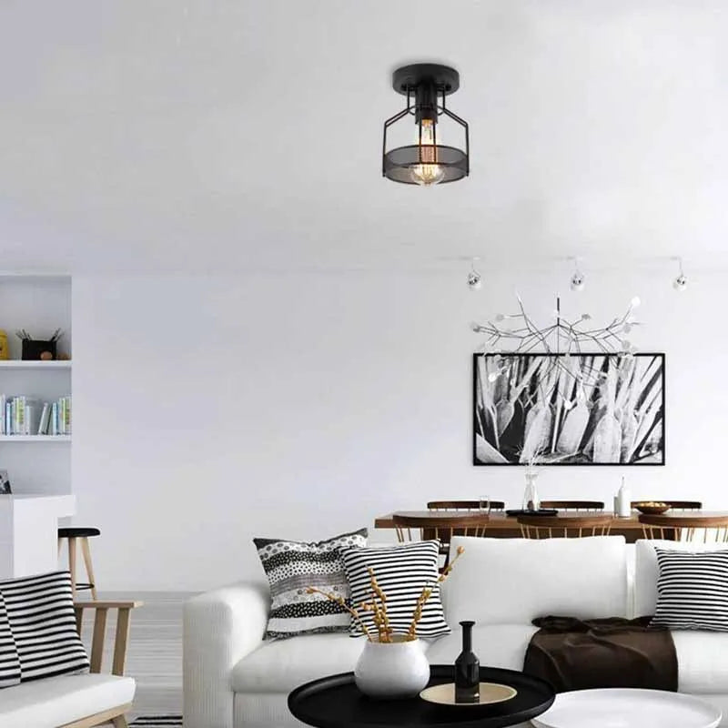 Vintage Industrial Ceiling Light