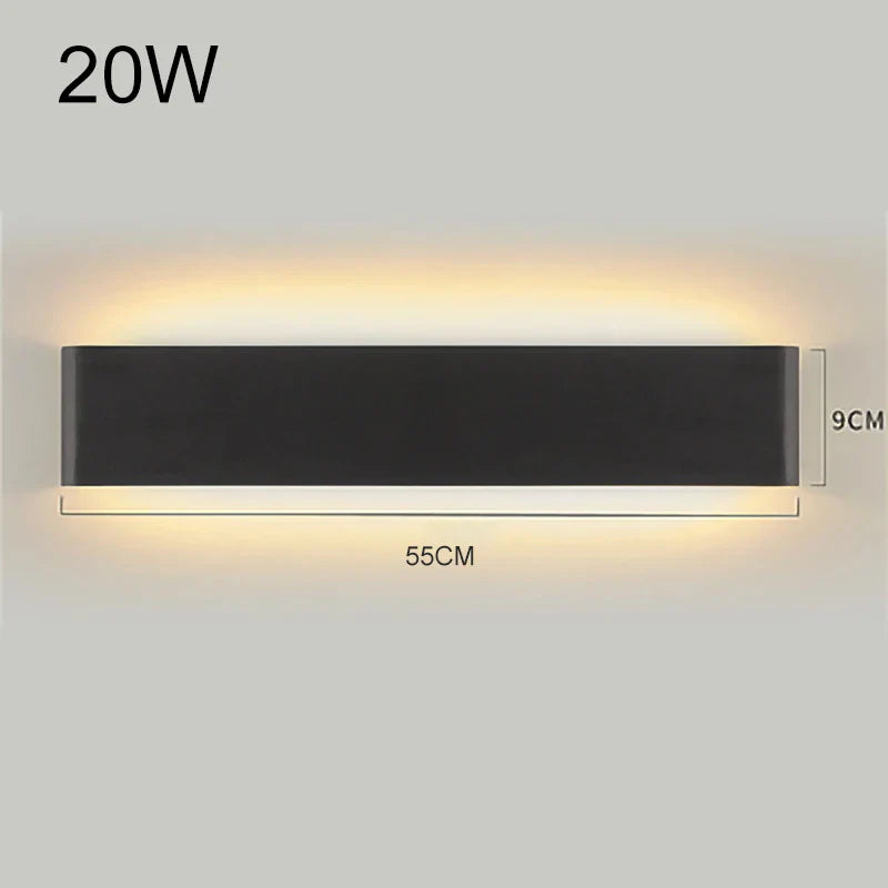 Aluminum Mirror Wall Lamp