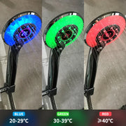 LED Temperature Shower Head
