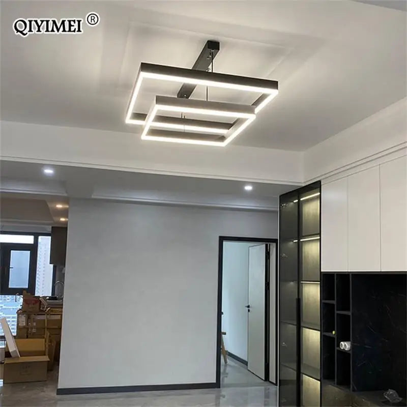 Aluminum Modern LED Chandelier