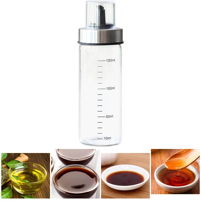 DecorBites™ Glass Condiment Bottle Set