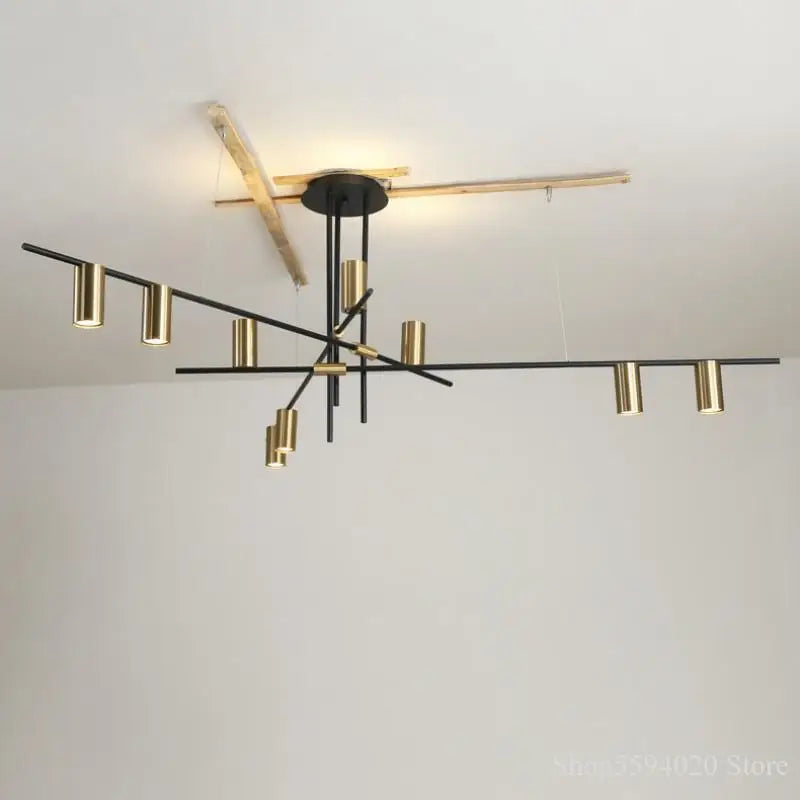 Gold Modern Art Chandelier