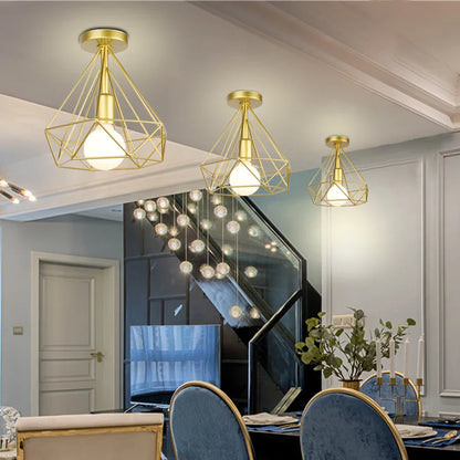 DecorBites™ Industrial Ceiling Light - Modern Nordic Iron Lamp Shade for Home Decor