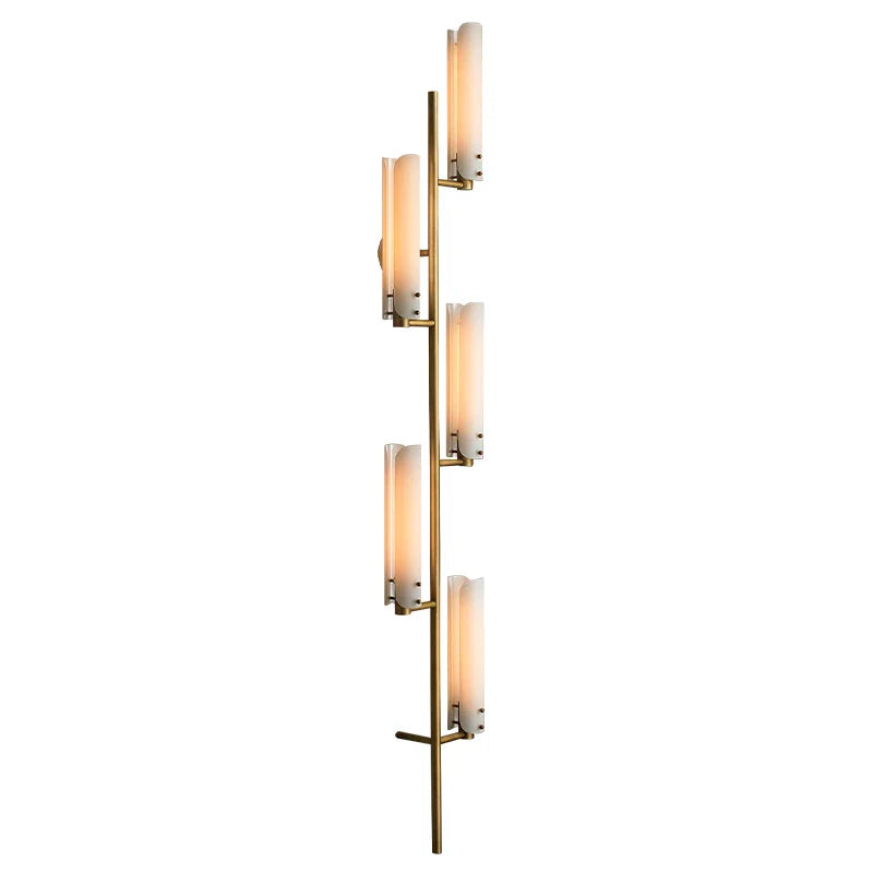 Copper Art Deco Wall Sconce
