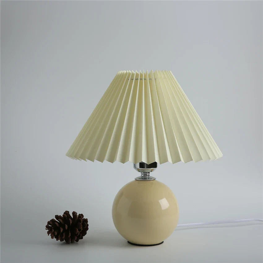 Ivory Ceramic Table Lamp