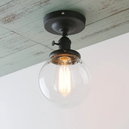 Glass Vintage Wall Sconce
