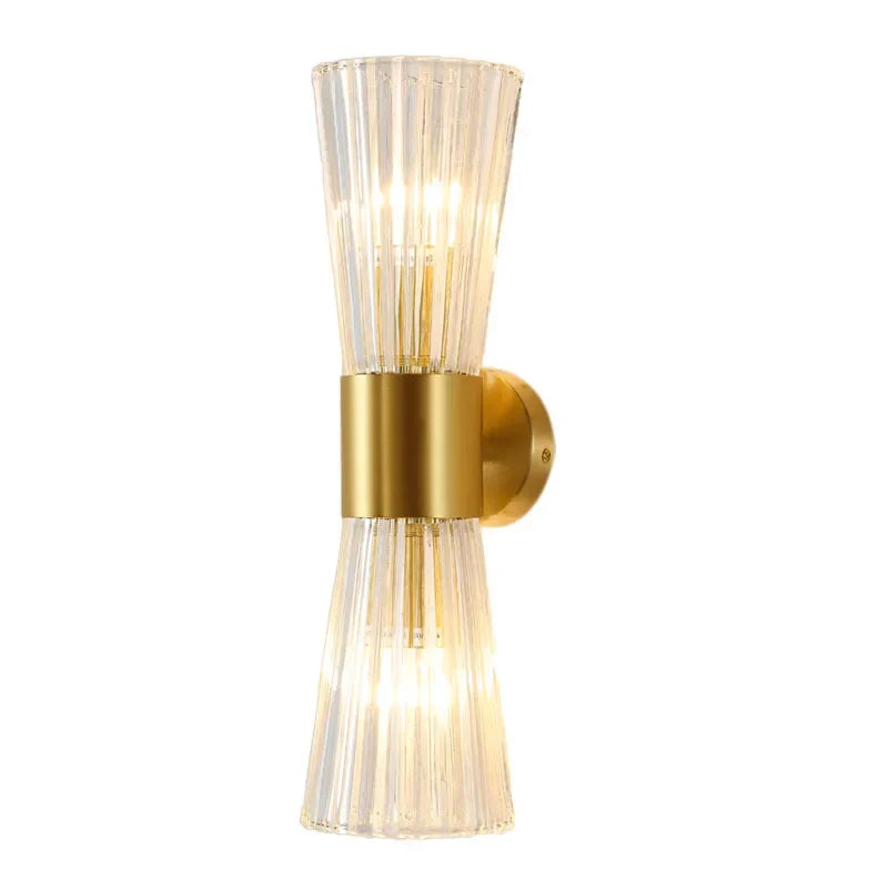 DecorBites™ Crystal Wall Sconce: Modern Home Indoor Lighting for Living Room, Staircase & Hallway