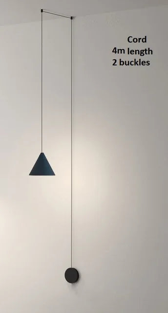 DecorBites™ Geometric LED Pendant Light for Living Room Bedside - Nordic Style Glam Fixtures