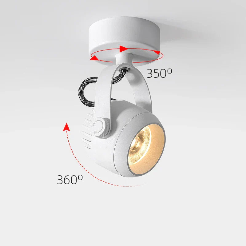LED Adjustable Ceiling Spotlight