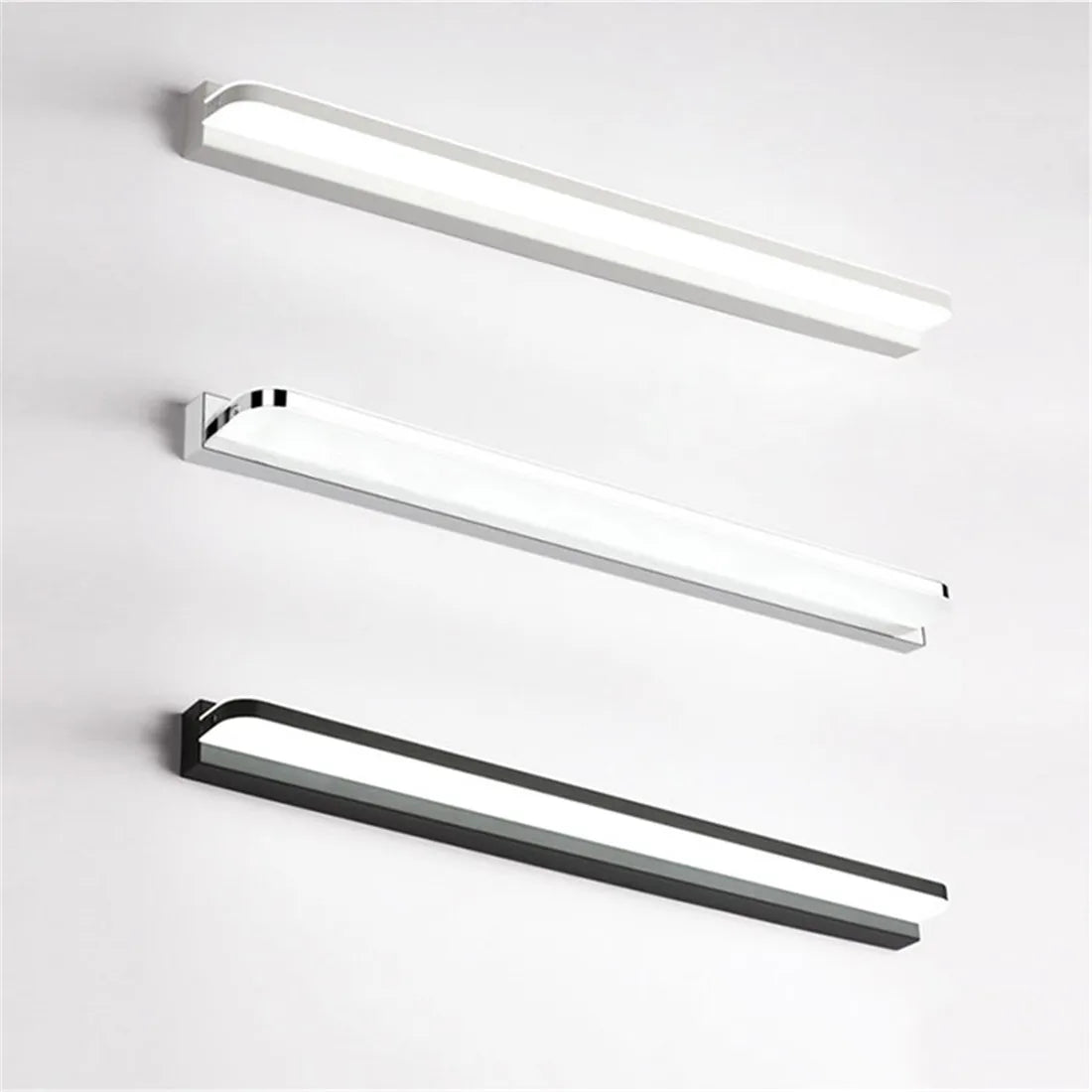 DecorBites™ LED Vanity Light with Mirror for Bathroom Makeup Wall Lighting