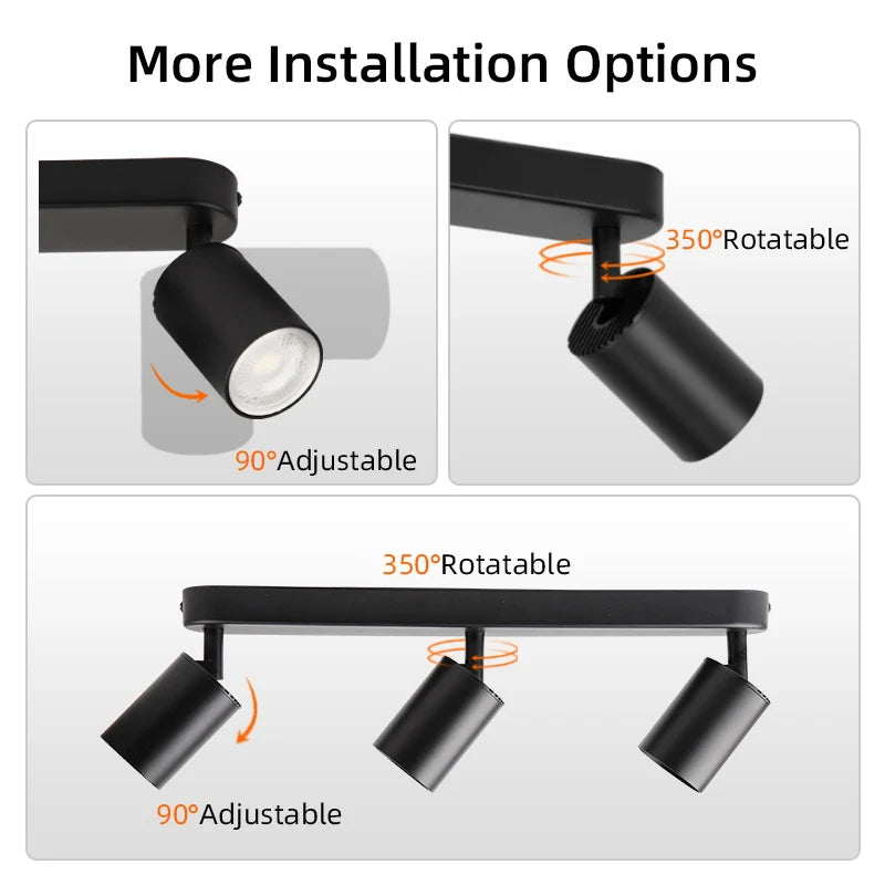 Aluminum Adjustable Spotlights