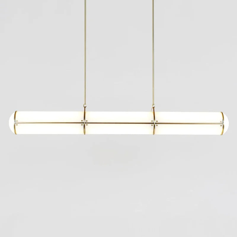 Brushed Gold Pendant Light