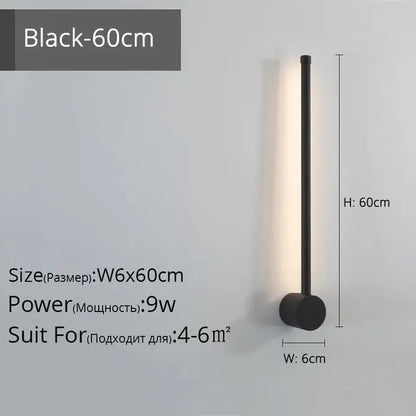 DecorBites™ Creative Staircase Wall Lights: LED Strip Wall Lamp for Living Room