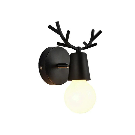 DecorBites™ Deer Head LED Wall Lamp, Modern Minimalist Bedroom Lighting in 7 Colors