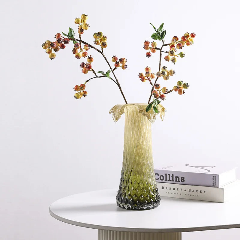 Gradient Glass Vase Set