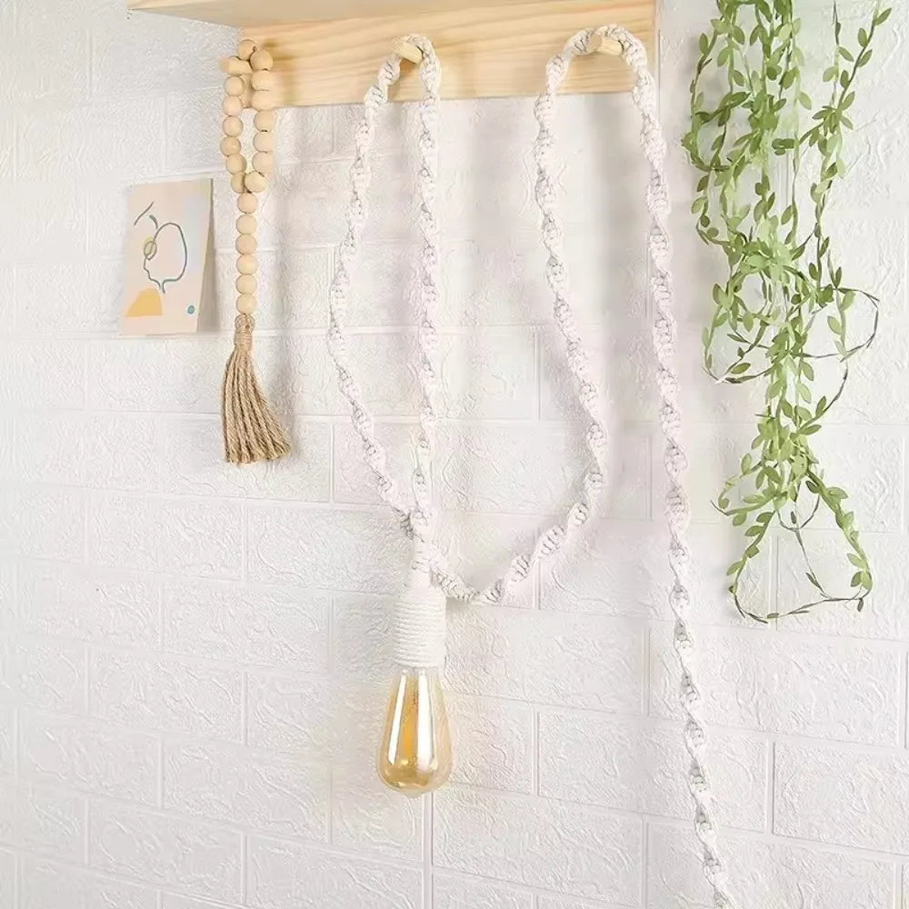 Boho Industrial Pendant Lamp