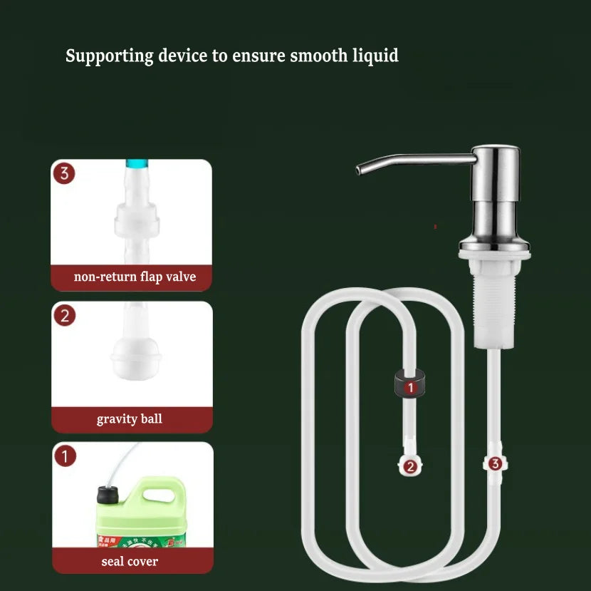 Nickel Soap Dispenser