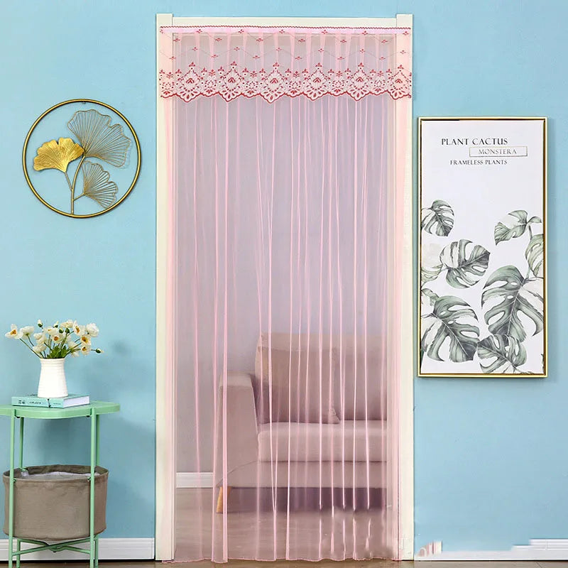 Lace Summer Insect Curtain