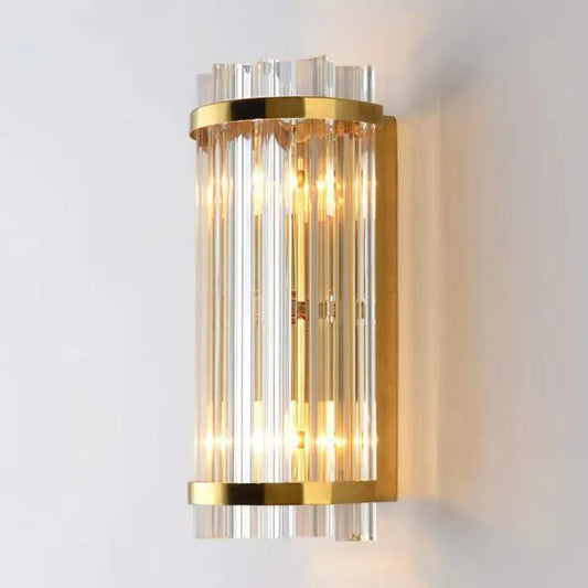 DecorBites™ Crystal Luxury Wall Lamp for Modern Bedroom, Living Room, Staircase - LED Indoor Lighting