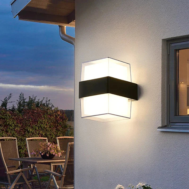 DecorBites™ LED Facade Wall Light for Home and Garden Decor, Waterproof Stair Luminaire