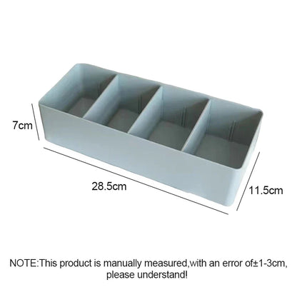 DecorBites™ Divided Storage Box: Versatile Organizer for Tableware, Sundries, and More
