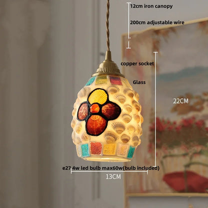 DecorBites™ Glass Ball LED Pendant Lights | Modern Kitchen Bar Restaurant Hanging Lamp