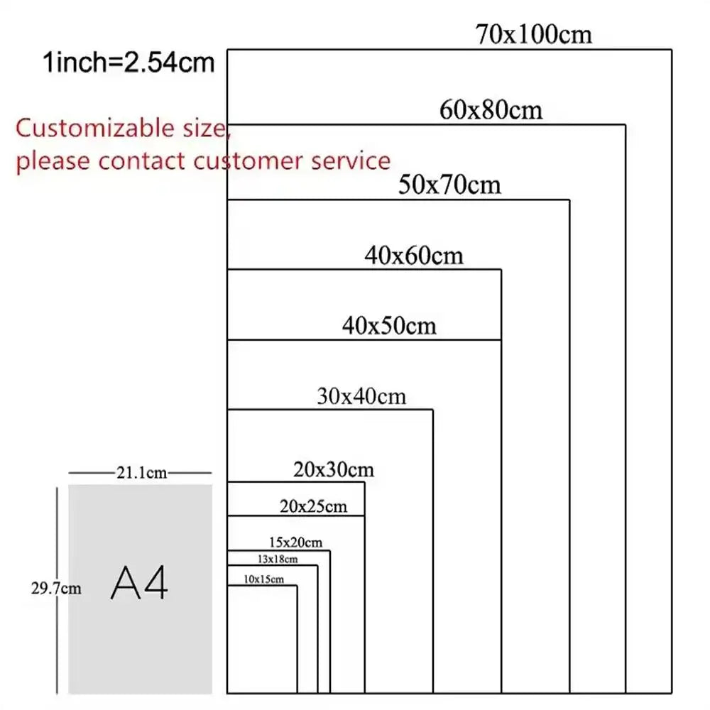 Anime Poster HD Art Wall Decoration