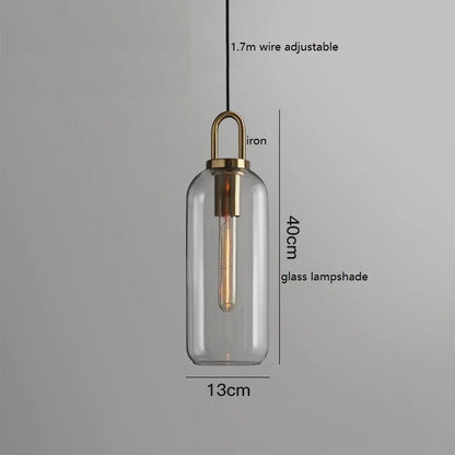 DecorBites™ Glass Ball LED Pendant Light - Modern Hanging Lights for Home, Restaurant, Cafe