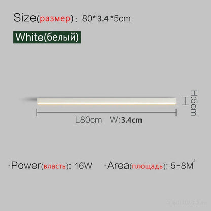 DecorBites™ Linear LED Ceiling Light for Living Room Bedroom Aisle Balcony Dining Minimalist Lustre