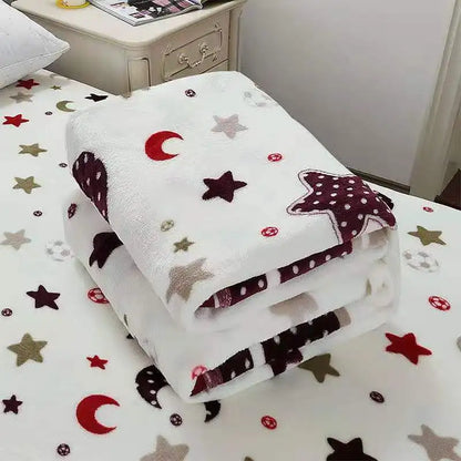 DecorBites™ Fruit Love Heart Sofa Blanket: Cozy, Thicken, Perfect for Home, Office, and Kids.