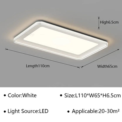 DecorBites™ Geometric LED Ceiling Lamp Chandelier for Living Dining Room Study Bedroom Aisle Balcony