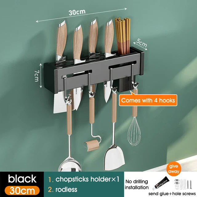 Metal Wall Knife Rack