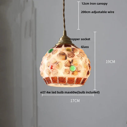 DecorBites™ Glass Ball LED Pendant Lights | Modern Kitchen Bar Restaurant Hanging Lamp