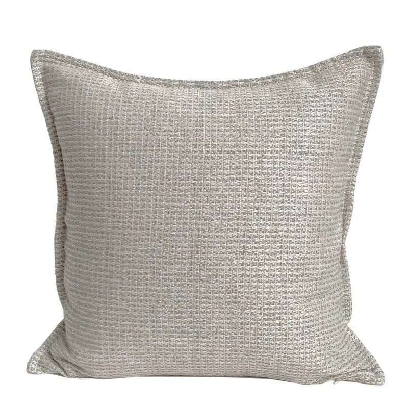DecorBites™ Light Coffee Texture Pillow Covers 45*45 - Modern Simplicity Luxury Home Decor