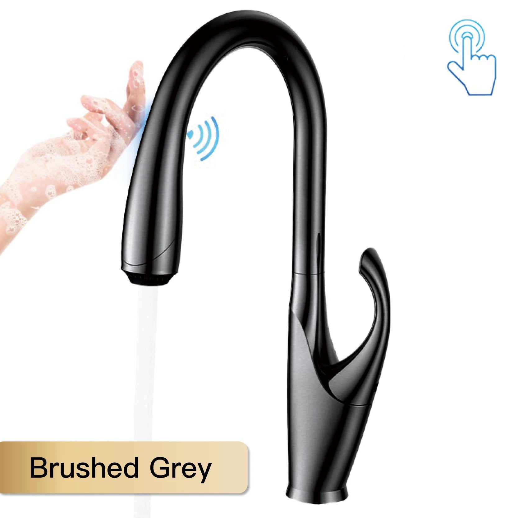 Brass Touch-Control Faucet