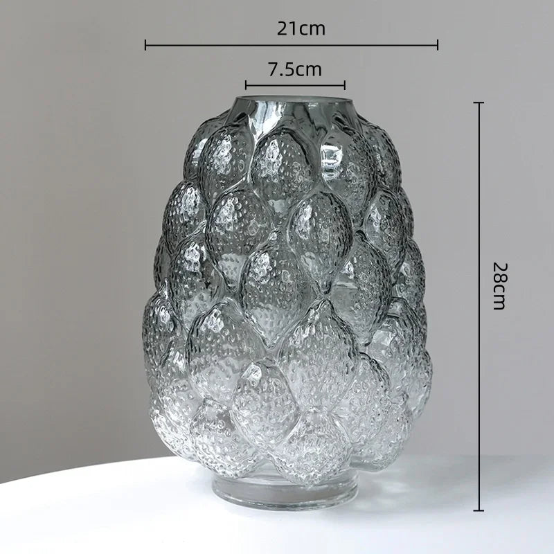 Gradient Glass Hydroponic Vase