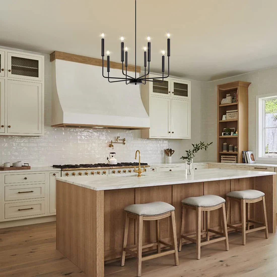 Bronze Industrial Chandelier