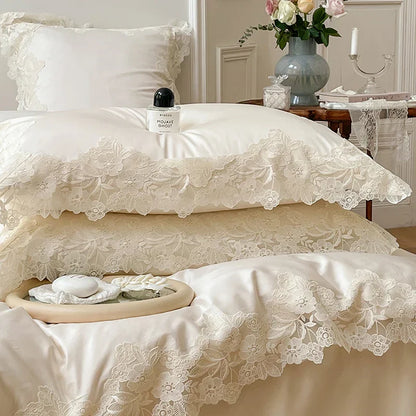 DecorBites™ French Wedding Chic 1000TC Egyptian Cotton Bedding Set