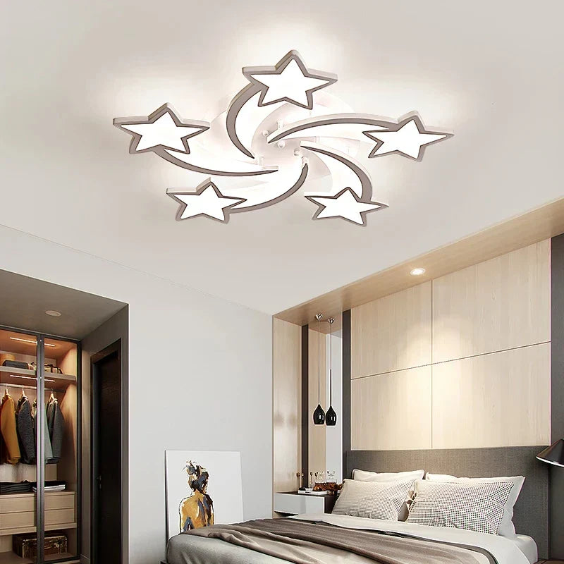 Acrylic Remote Chandelier