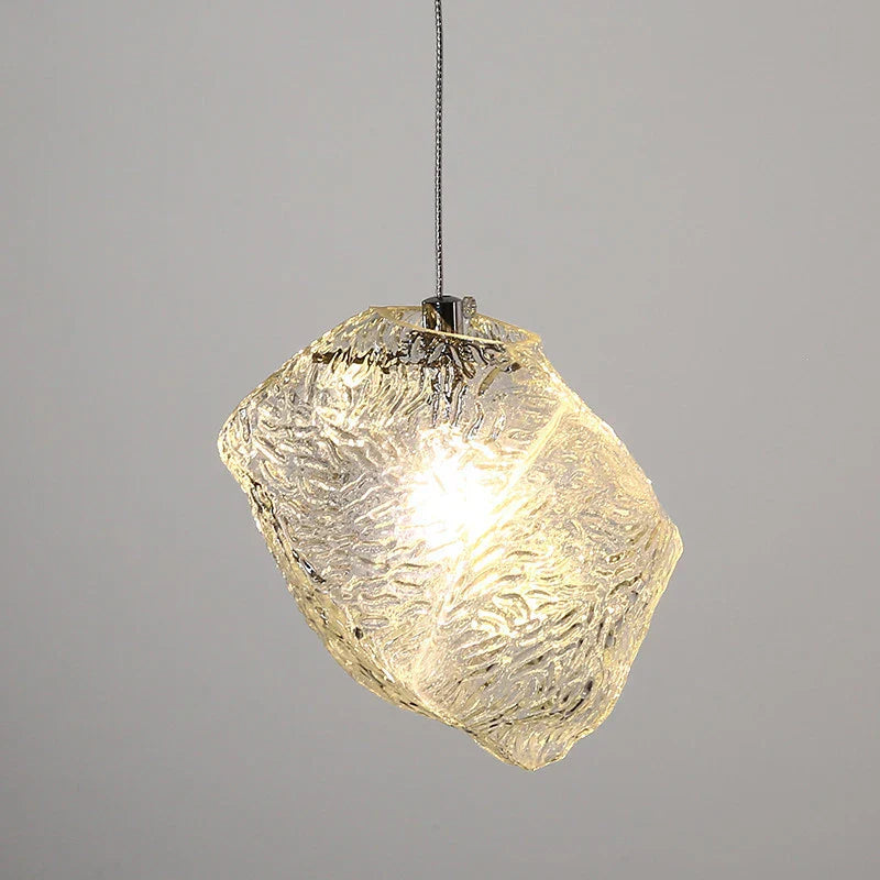 DecorBites™ Ice Cake Glass Chandelier Pendant Lights for Indoor Decor Lighting