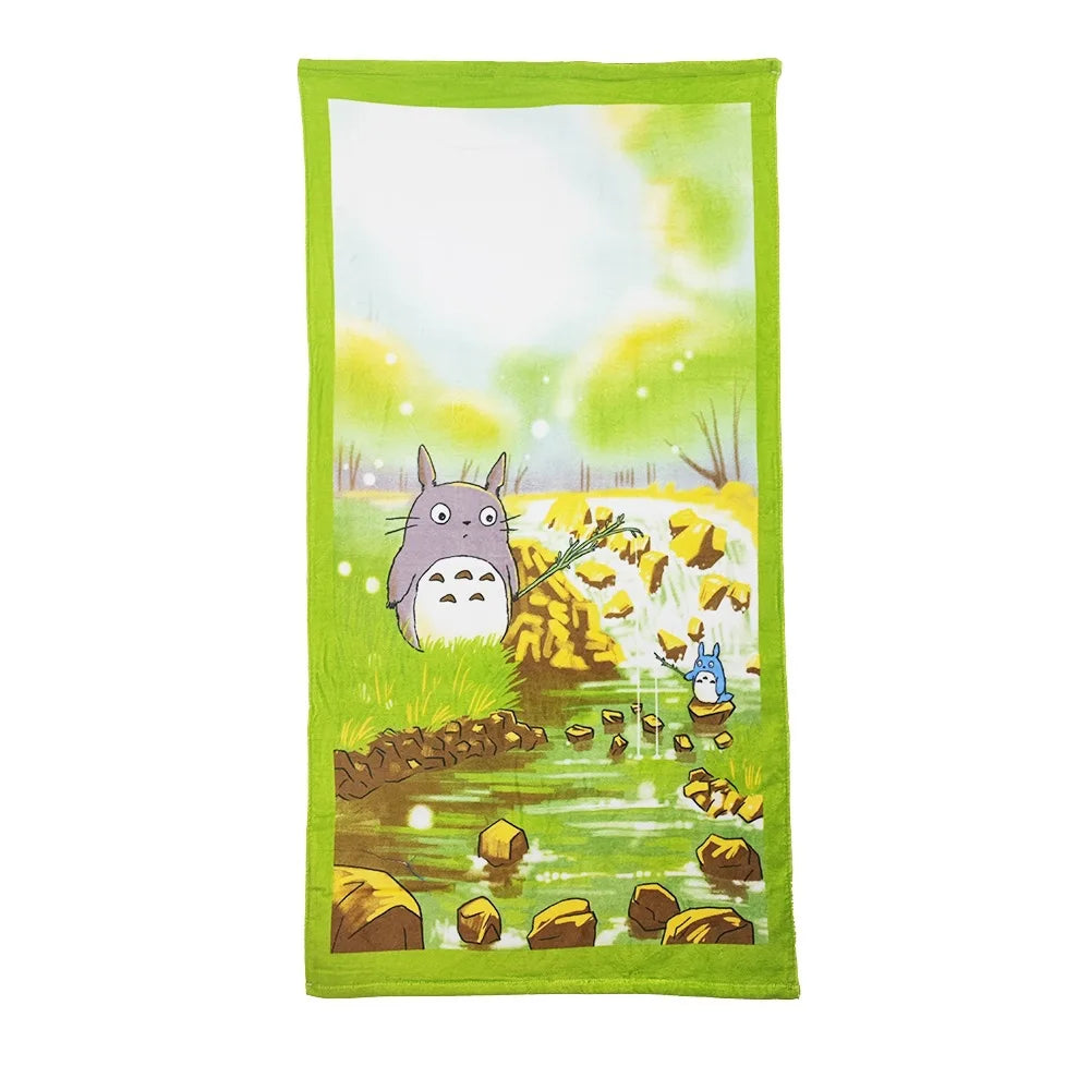 Cat Velour Bath Towel