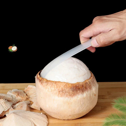 DecorBites™ Coconut Opener Tool | Professional Grade | Reusable & Flexible | Durable Scraping Scraper